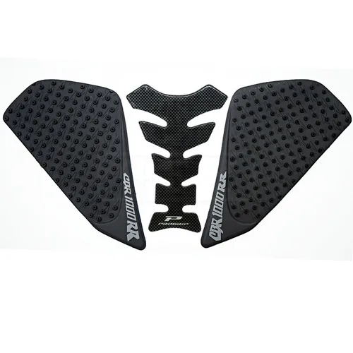 Imagen 2 del producto Para Honda CBR1000RR 2004 2005 2006 2007 a 2016 CBR 1000RR CBR 1000 RR almohadilla de tanque de fibra antideslizante tracción lateral del tanque pegatina 3M