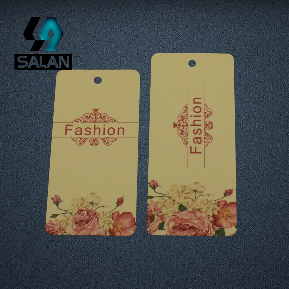 Customized 1000 pieces/lot 700gsm paper tags garment paper HANG label / swing tag Free shipping GT026