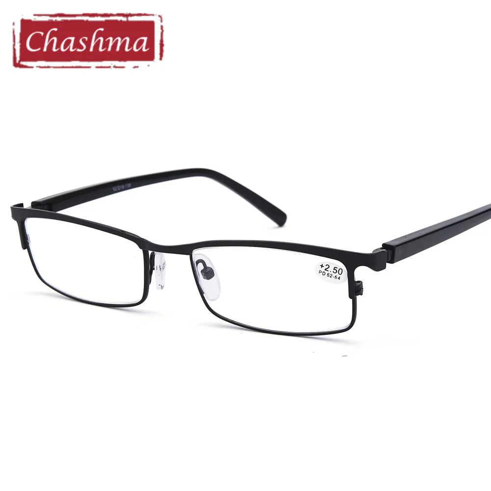 

Chashma Brand Wome Reading Glasses Quality Spring Hinge Frame Anti Reflective Clear Lens Optical Presbyopia Glass for Men 1.5