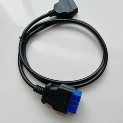 16 pin to 16pin Female OBD 2 OBD II Extension Factory OBD2 Adapter Connector 16pin to 16pin cable factory price