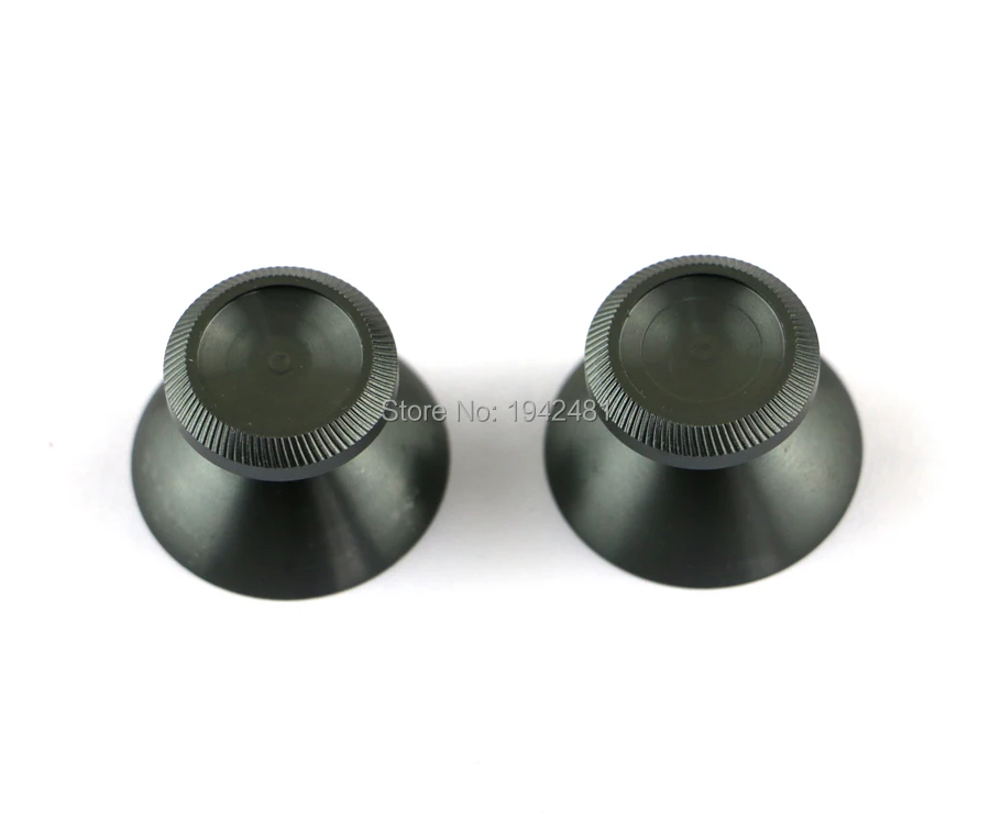 1set Aluminum Metal Analog Joystick thumb Stick grip Cap Replacement Repair Parts for Microsoft Xbox 360 Gamepad Controller