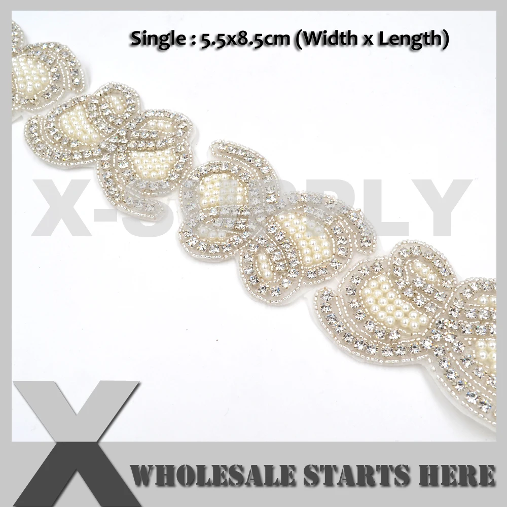 

Бабочка со стразами и аппликацией из жемчуга, отделка повязкой на голову со стразами для свадебного платья, повязка на голову, пояс