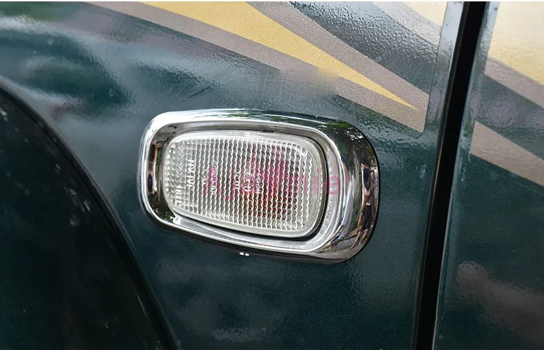 Side Lamp Cover Blinker Trim Light Frame 2003-2009 Car Styling For Toyota Land Cruiser 120 Prado FJ120 Accessories