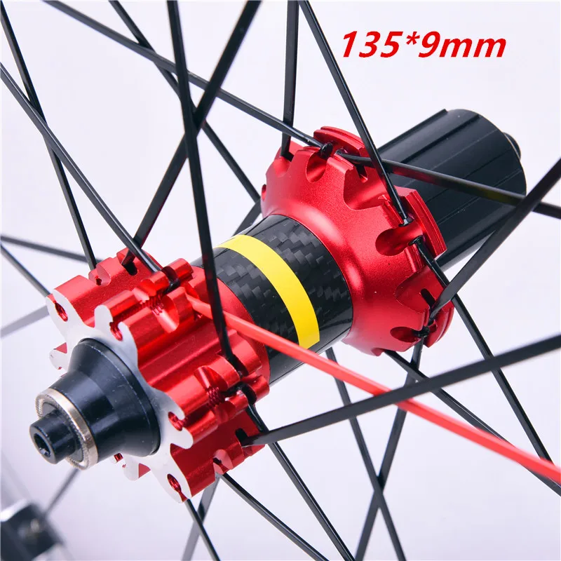 crossride disc Carbon FlowerHub Mountain Drum seal bicycle wheelset  bearing 6 holes, 26 27.5 29 wheels