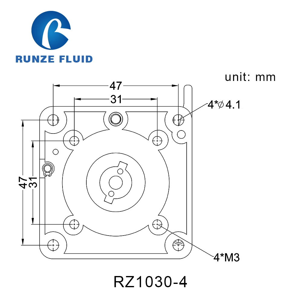 Imagem -05 - Mini Bomba Peristáltica Tubo da Cabeça Fácil Substituição 2*4 mm 3*5 mm Silicone Borracha Viton Rz1030