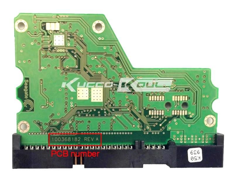 

hard drive parts PCB logic board printed circuit board 100368182 for Seagate 3.5 IDE/PATA hdd data recovery hard drive repair