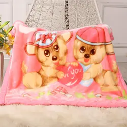Neue kinder Decke Für Neugeborene Baby Schlaf Verdicken Doppel Schicht Baby Swaddle Komfortable Cartoon Bettwäsche Decken Quilts