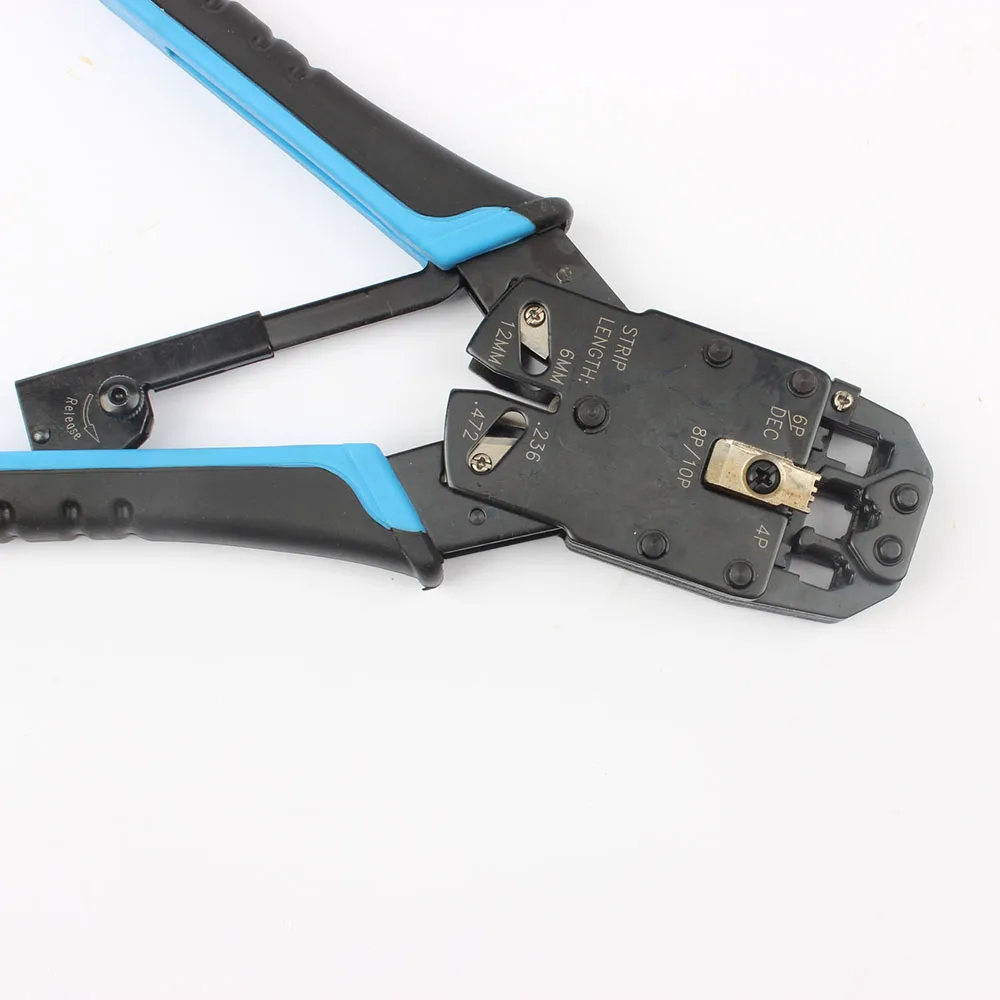 Multifunctional TL-200R ethernet cable modular crimping pliers strippers RJ45 10p10c 8P8C 6P4C 8\