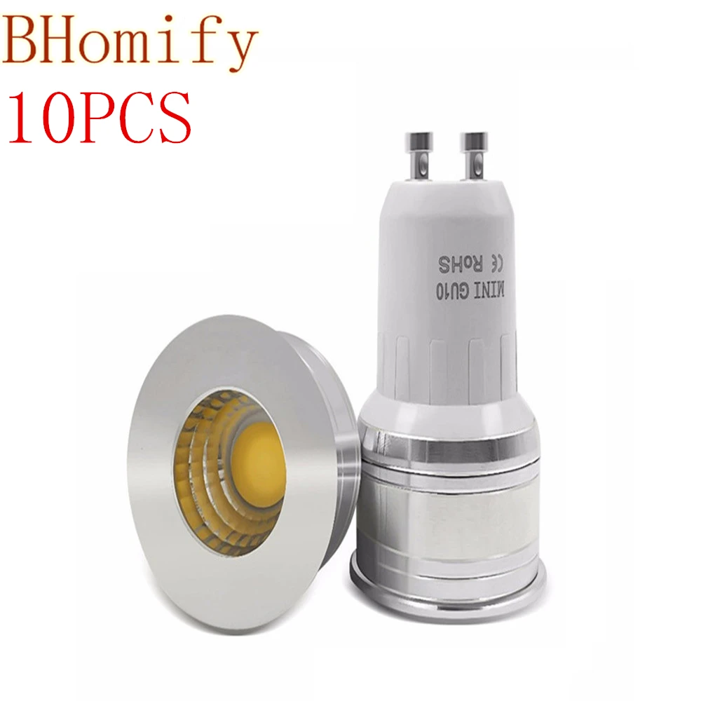 Lampada a LED mini gu10 GU5.3 cob 35mm spotlight 6w dimmerabile lampadina a led AC220v spot lampada per soggiorno camera da letto lampada da tavolo