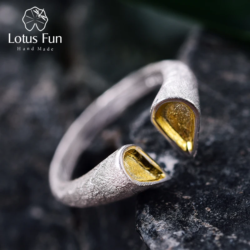 lotus fun real 925 anel de prata esterlina natural criativo designer joias finas qualidade superior amor coracao aneis para mulheres bijoux 01