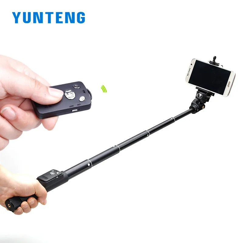 YUNTENG 2288 Extendable Selfie Monopod With Bluetooth Remote Selfie stick phone Holder