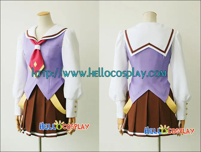 Ku Shiratori Cosplay Costume From Shattered Angels H008