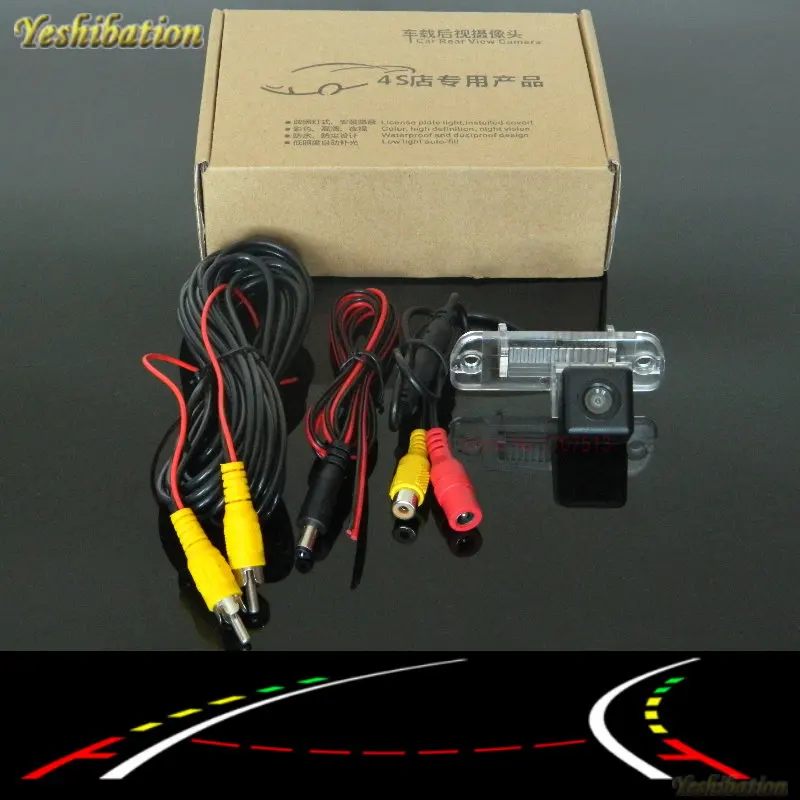 Yeshibation Back Up Parking Camera For Mercedes Benz GL Class X166 2013~2015 With Dynamic Trajectory Moving Guide Parking line