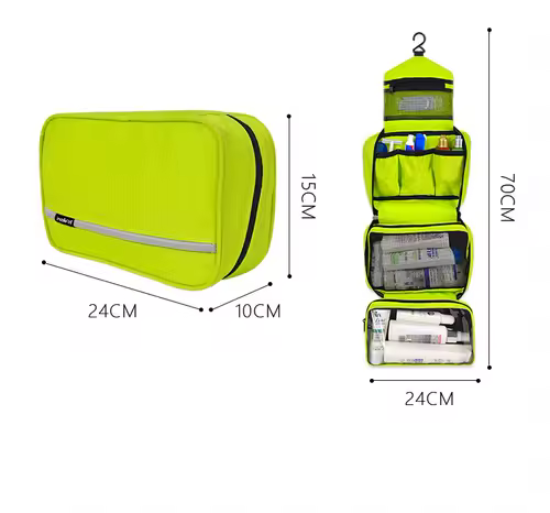 Men Large Waterproof Makeup Bag Male Female Travel Beauty Cosmetic Organizer Case Big Necessaries Make Up Women Toiletry Pouch - Image 5