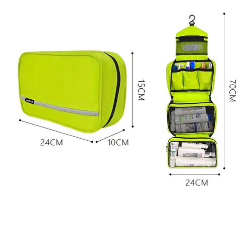 Men Large Waterproof Makeup Bag Male Female Travel Beauty Cosmetic Organizer Case Big Necessaries Make Up Women Toiletry Pouch - Image 5