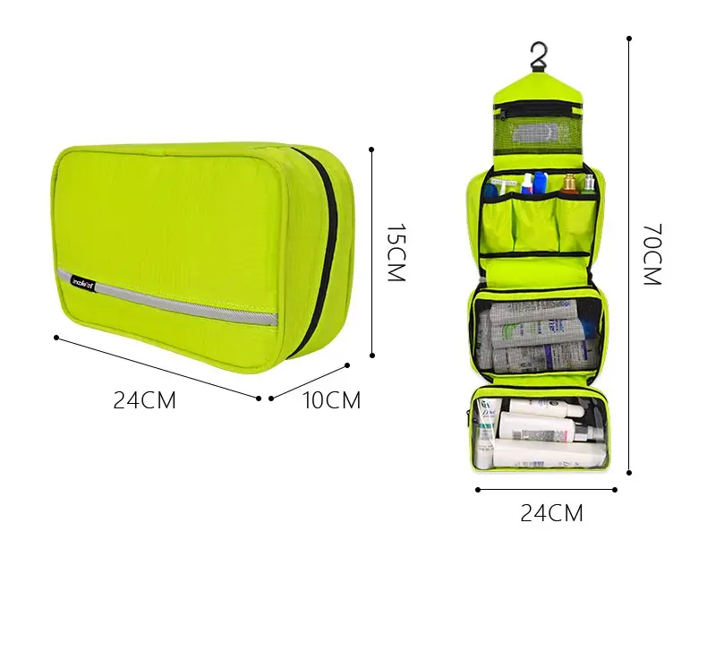Men Large Waterproof Makeup Bag Male Female Travel Beauty Cosmetic Organizer Case Big Necessaries Make Up Women Toiletry Pouch - Image 5