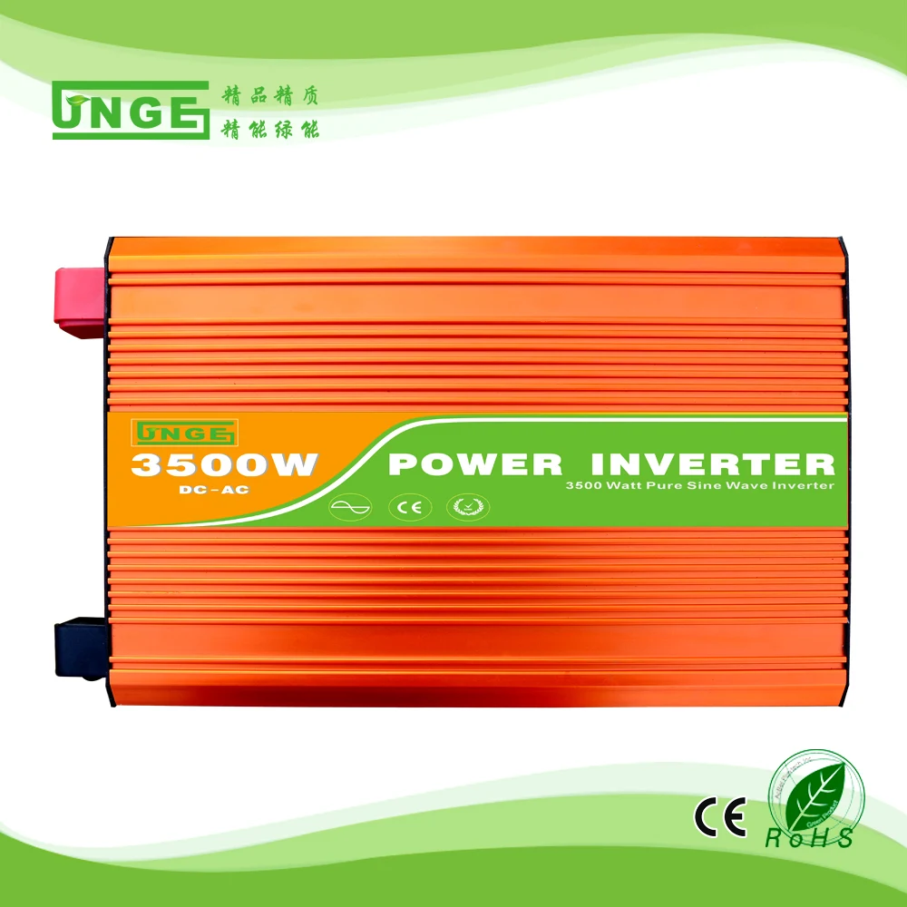 3.5KW/3500W 12/24/48V To 100/110/120/220/230/240VAC 50/60Hz Residential Home High Frequency Use Pure Sine Wave Off Grid Inverter