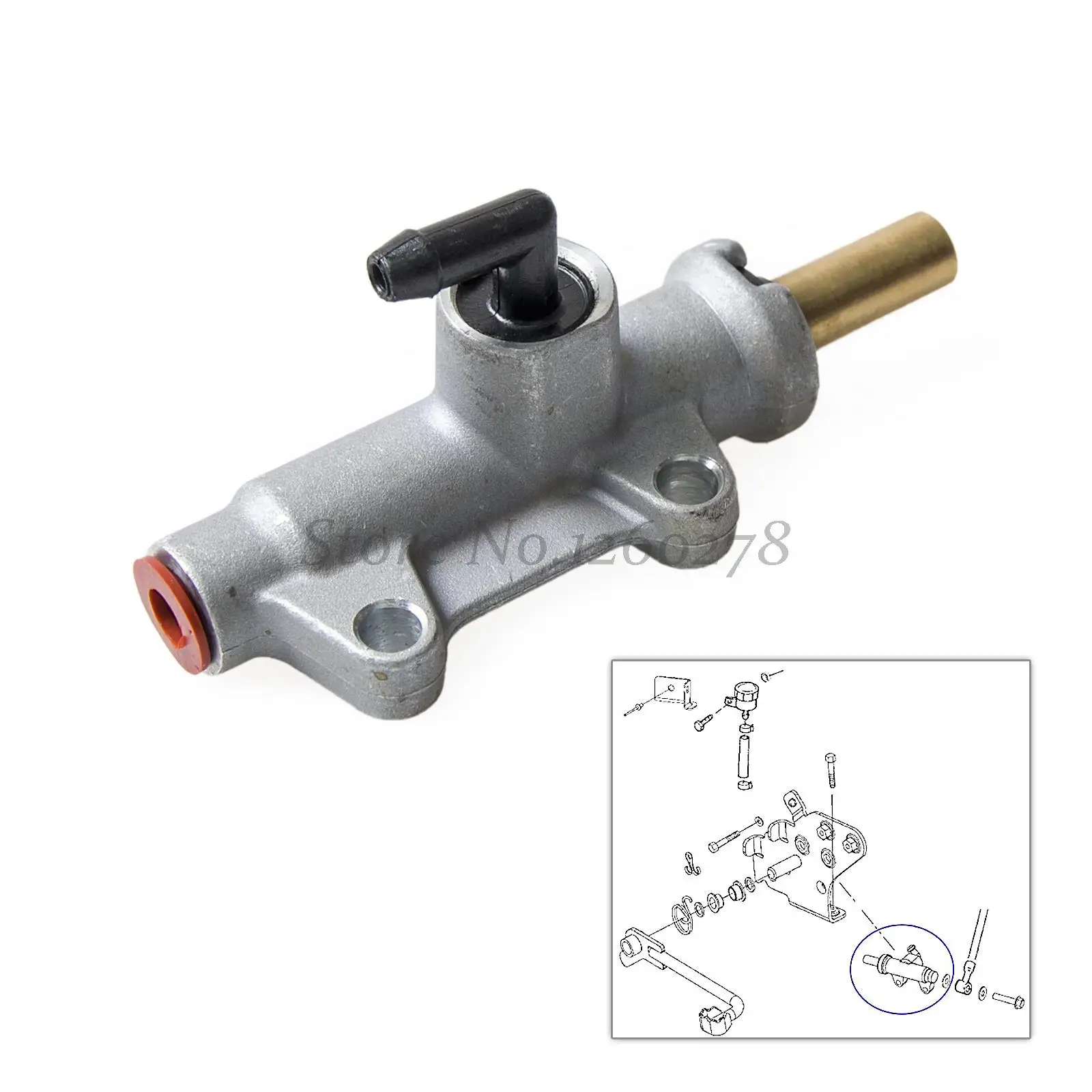 New Rear Brake Master Cylinder For Polaris Sportsman 335 400 450 500 600 700 800 Motorbike Cylinder Brake Pump