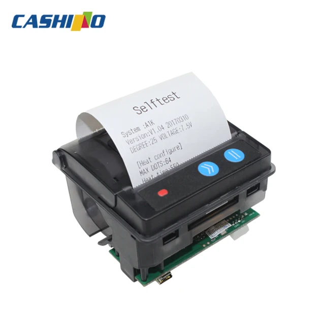 Cheap 58mm  CSN-A1K thermal mini panel receipt printer with best price for measureing equipment(RS232+TTL, DC12V)