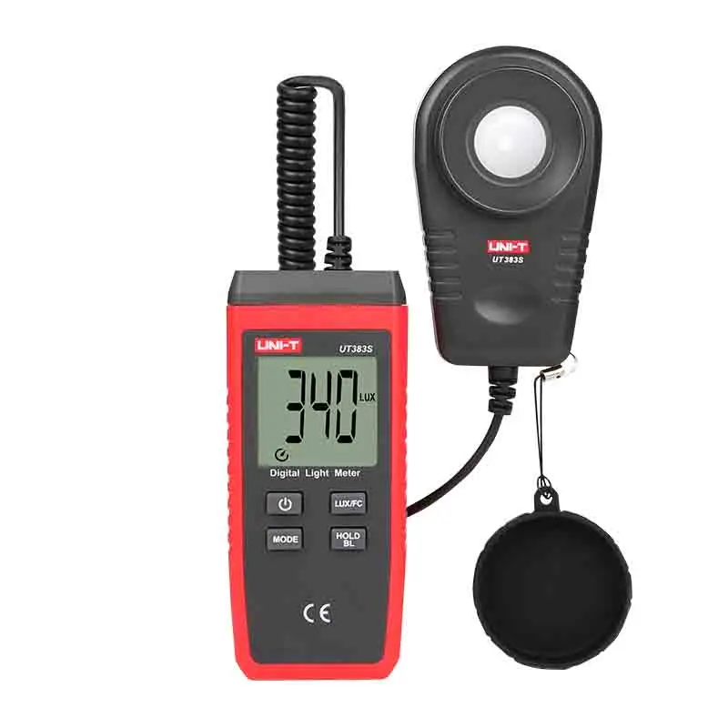 UNI-T UT383S Digital Light Meter  Lux / FC Meters Luminometer Photometer 200,000 Lux Luminometer Photometer Measure Tester