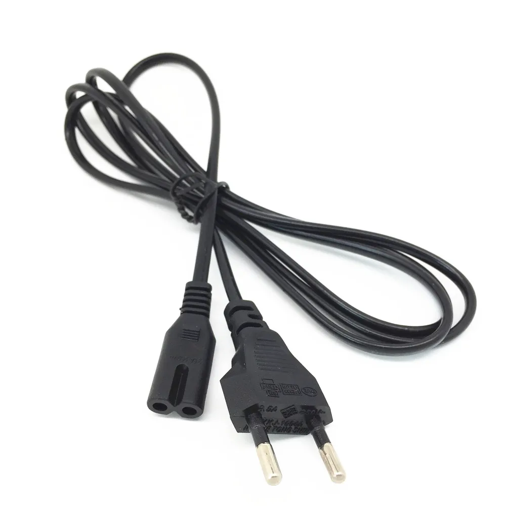 EU/US Plug 2-Prong AC Power Cord Cable Lead FOR Olympus Camera Battery Charger AC Adapter