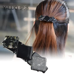 Women head wear black hair clips cute hair bows elegant hair accessories for women