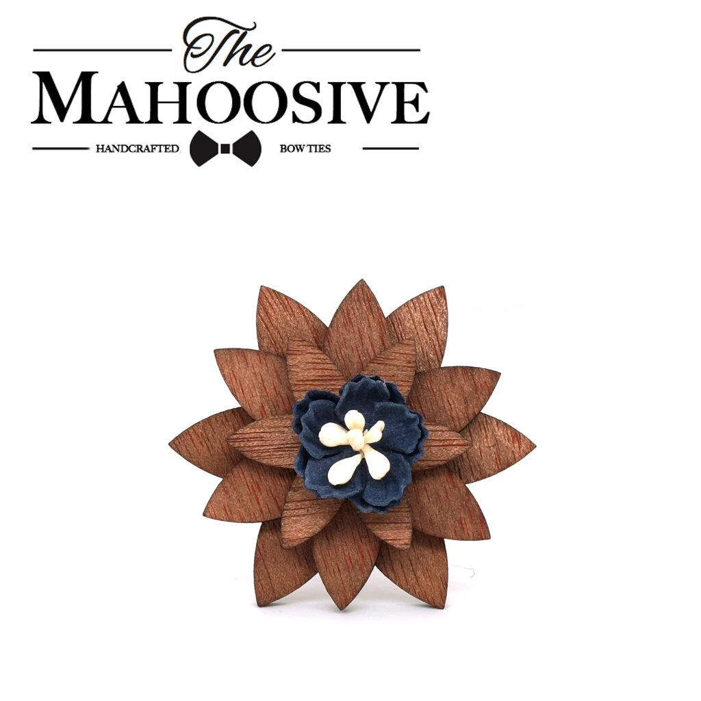 Mahoosive-Broche en Bois et Émail pour Fille et Femme, Danemark ge de Col, Décor de Mariage