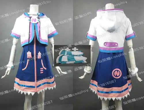 

Hyperdimension Neptunia Neptune Girls Party Dress Set Cosplay Costume J001