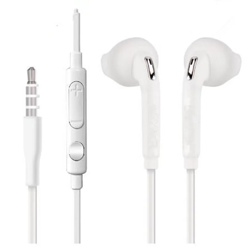 หูฟัง3.5MmIn พร้อมหูฟังไมโครโฟนสายสเตอริโอกีฬาเพลงควบคุมระดับเสียงสำหรับ XiaoMi Samsung Galaxy S8 S8Edge