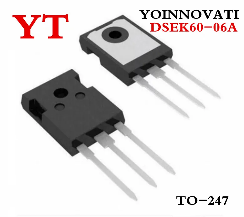  10PCS/LOT DSEK60-06A DSEK60 DIODE ARRAY 600V 30A TO-247 IC.