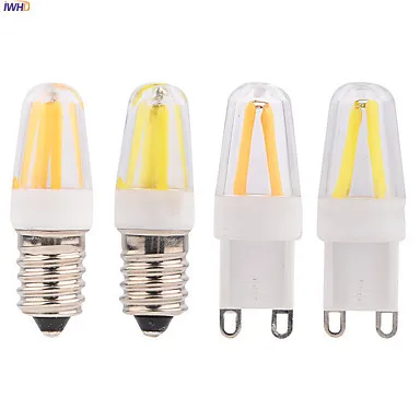 IWHD 2W G9 14 LED Bulb 220V COB 120LM LED Bulb Lamp G9 Bi-pin Lights Replace Halogen Dimmable 110v-220v