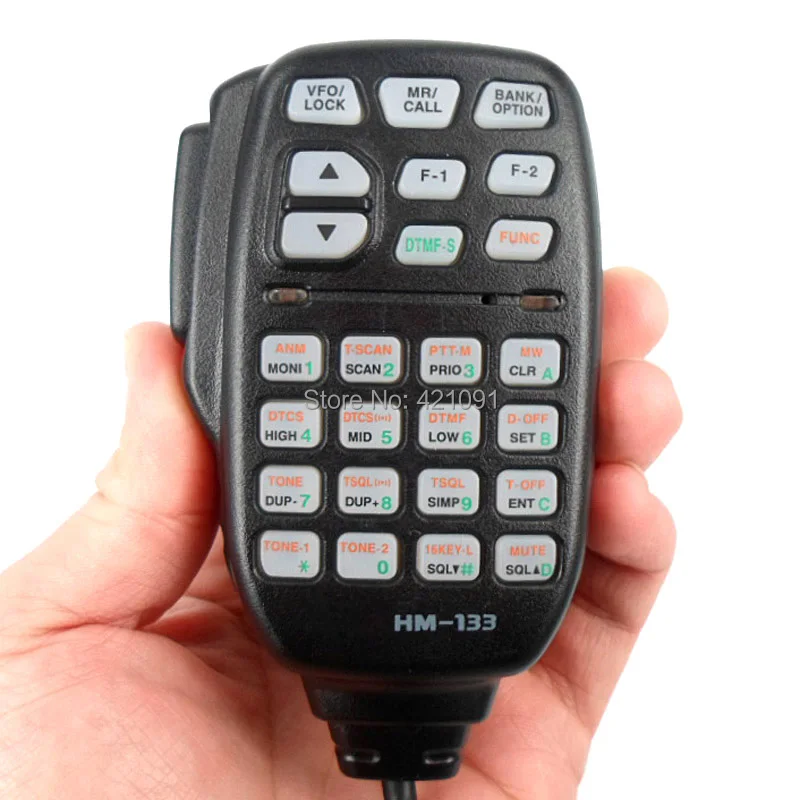 8 Pin RJ-45 HM-133 Microphone for ICOM IC-2725E IC-208H IC-E208 IC-207H D-800H Car Mobile Radio Handheld Mic