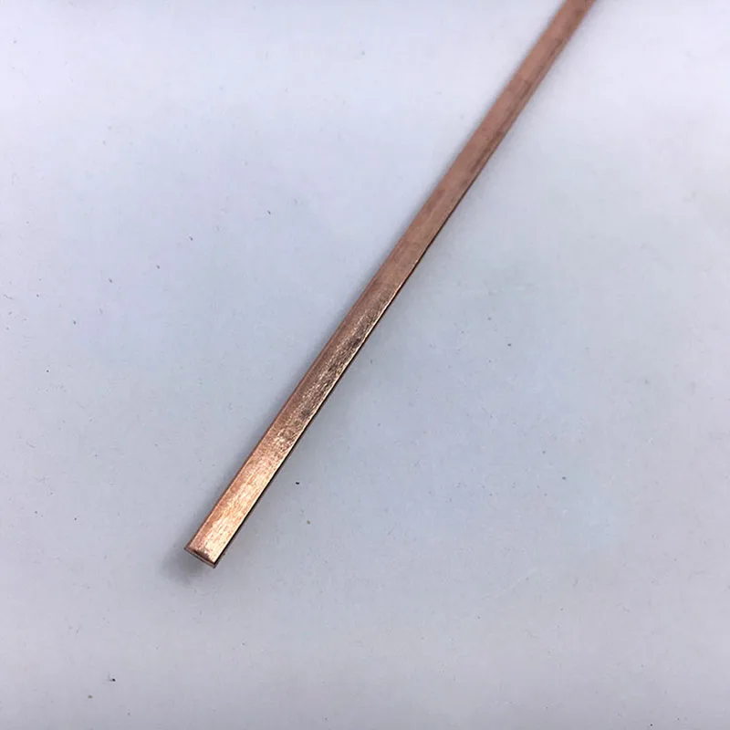 1.4X3.2X500mm flat silver electrode low temperature phosphor copper welding rod BCu93P