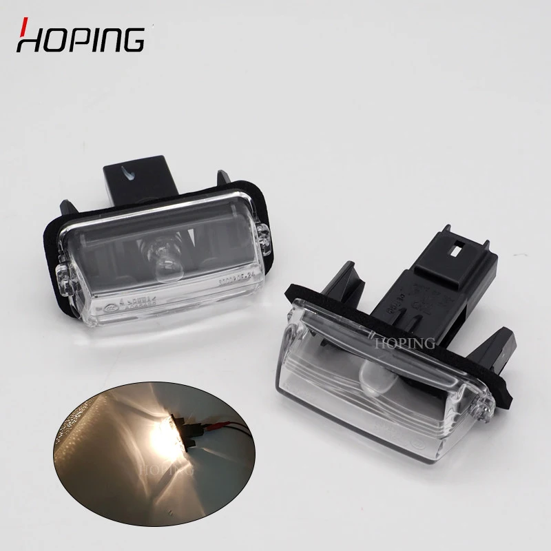 Hoping Rear License Plate Light  For TOYOTA YARIS CAMRY COROLLA ALTIS AVENSIS VERSO E`Z  LEVIN AURIS  License Plate Lamp