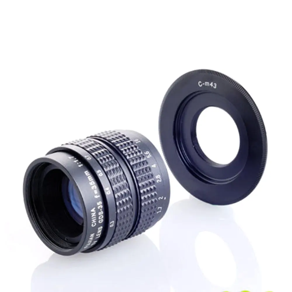 Fujian 35mm F1.7 CCTV TV Lens+C Mount to EPL5 EPM3 EP2 EPL7 GH3 G5 GX1 G1 G7 GF6,for Olympus & Panasonic M4/3 Camera