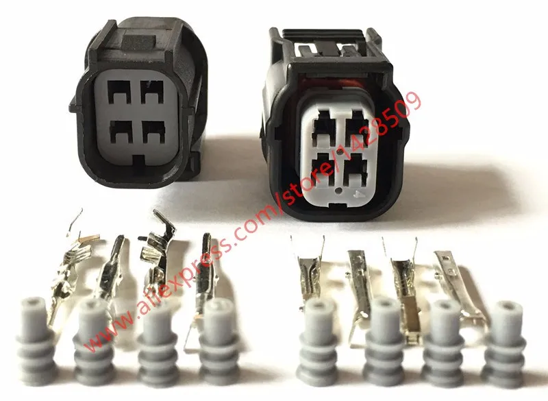 1 Set 4 Pin Weiblich Männlich Kit Sauerstoff Sensor Auto Stecker Sumitomo