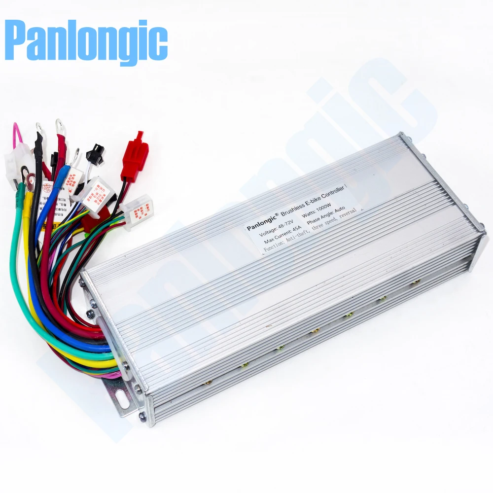 

Panlongic 48-72V 1000W Electric Bicycle E-bike Scooter Hub Motor BLDC Brushless DC Motor Speed Controller