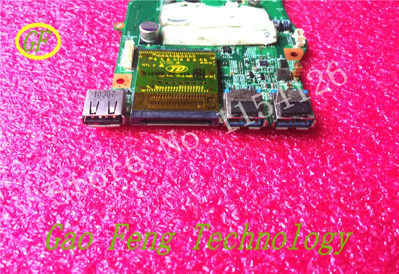 Laptop motherboard MS-16F1 FOR MSI GX660R GT660 GT663 Motherboard MS-16F11 VER: 1.1 DDR3 non-integrated 100% tested ok