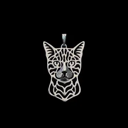 Fashion Alloy Jewelry Pendants Metal Bengal Cat Pendants