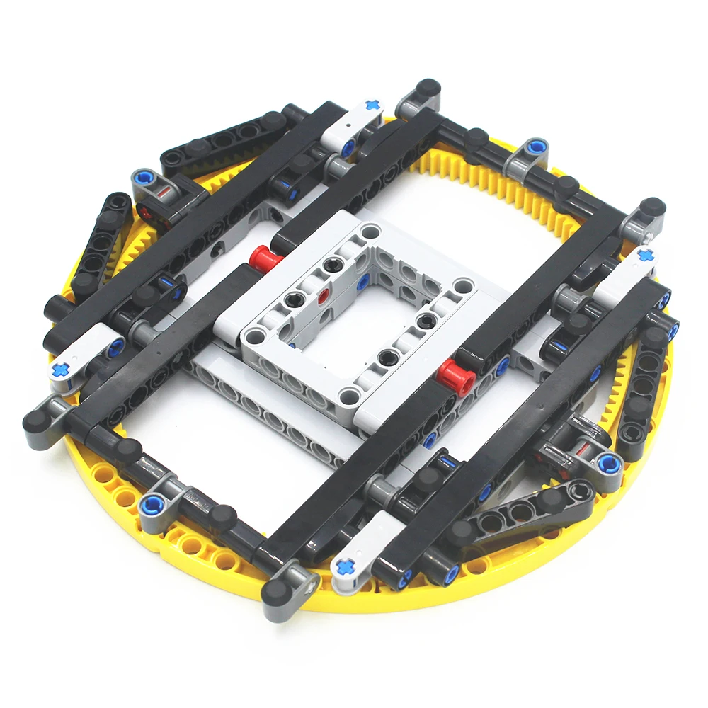 MOC Building Block Technical Parts Motorised Display Turntable compatible with lego 24121 3649 24505 10928 For kids boys toy