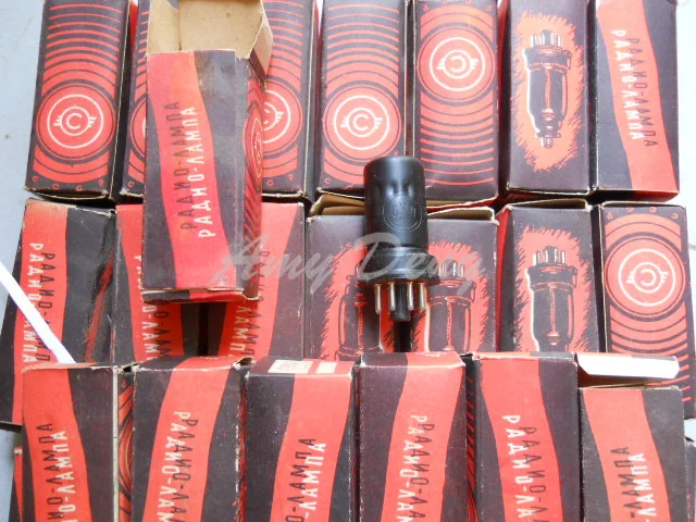 

New Soviet 6 meter 4 electron tube sound mellow generation 6J4P 6AC7 electron tube