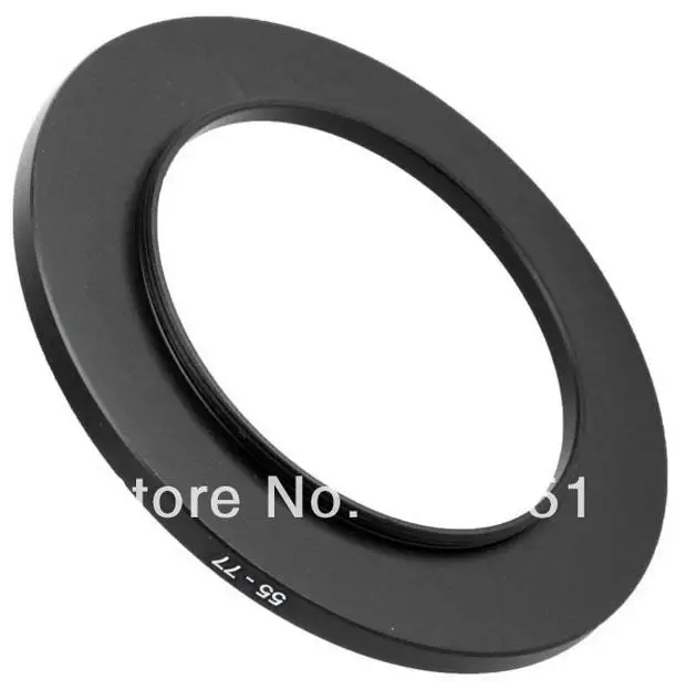 NEW 55 mét-77 mét bán kim loại Nhôm BLACK 55-77 mét 55-77 55 mét đến 77 mét Step Up Nhẫn Lọc Adapter HOT Bán Buôn!