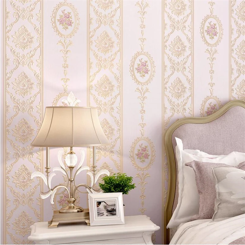 

beibehang Rural style home wallpaper small floral small fresh flowers bedroom living room warm romantic wedding room wallpaper