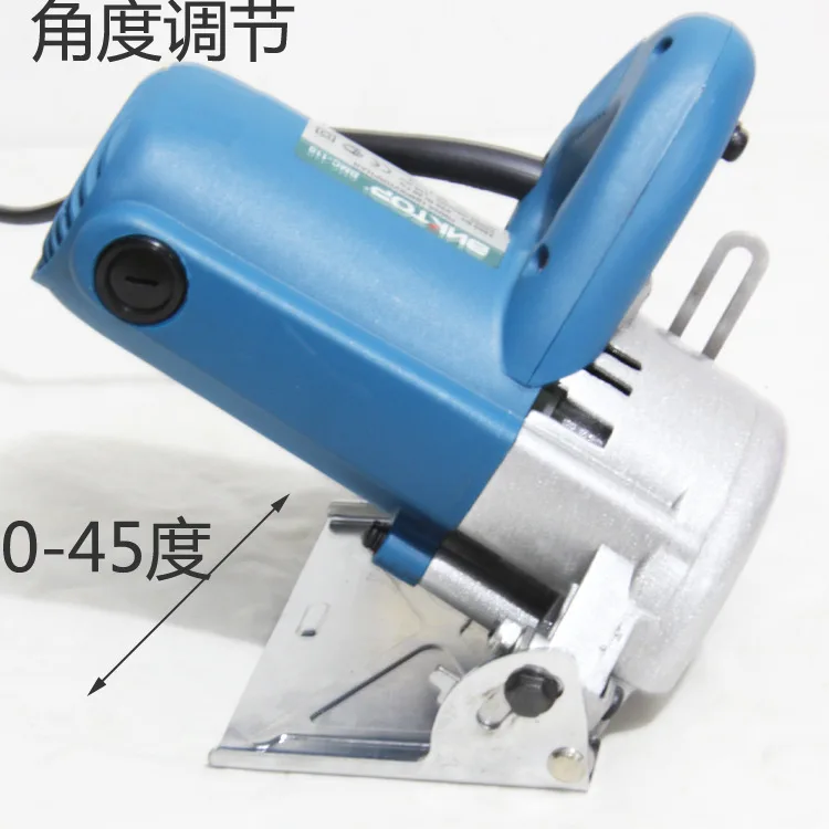 1400W Marble Cutter 110mm Tile Saw Electric Marble Saw Electric Circular Saw 0-45 Cutting