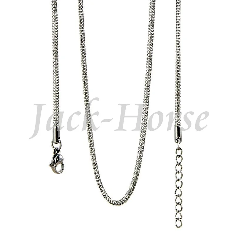 

Free shipping High quality 1.6mm gold plating fashion wholesale Stainless steel jewelry pendant locket necklace
