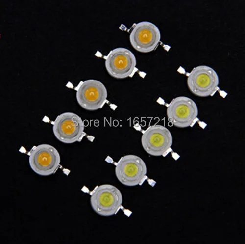 

2015 30pcs real enough 1W LED Bulbs High power 1W LED Lamp Source Pure White/Warm White 90-120LM 0mil Taiwan Chip