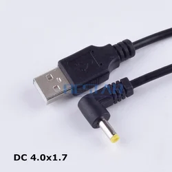 USB to DC 4.0 mm/1.7 mm 5 Volt DC Barrel Jack Power Cable type M 1m 3 Feet