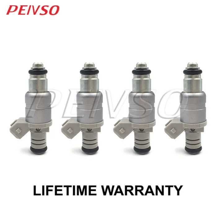 PEIVSO 4pcs VAZ6238 Fuel Injector For soviet russian LADA volga L4 1990-2012