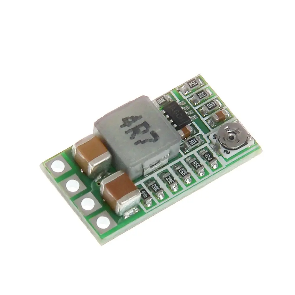 Bardzo mały Mini DC-DC Step Down moduł zasilania 3A przetwornica regulowany 1.8 V 2.5 V 3.3 V 5 V 9 V 12 V dla Arduino diy kit