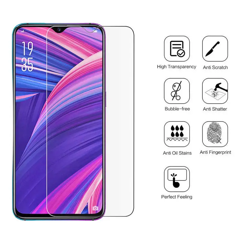 9H Transparent Tempered Glass For OPPO Reno Screen Protector For OPPO Reno Glass Protective Film.NEW 2019